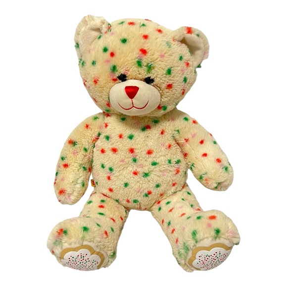 Build-A-Bear Workshop Sugar Cookie Sprinkles Plush Bear with Flaw please read. - Picture 1 of 14